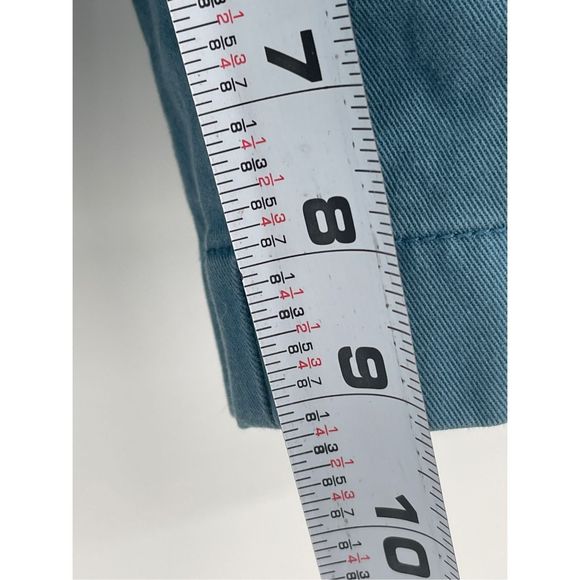 J Crew Shorts Chino Men's Size 30 Blue Green Flat Front 9" Inseam - Picture 5 of 12